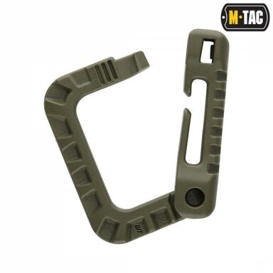 "M-Tac" karabinas - Plastic Carabiner - OD (3158-OD)