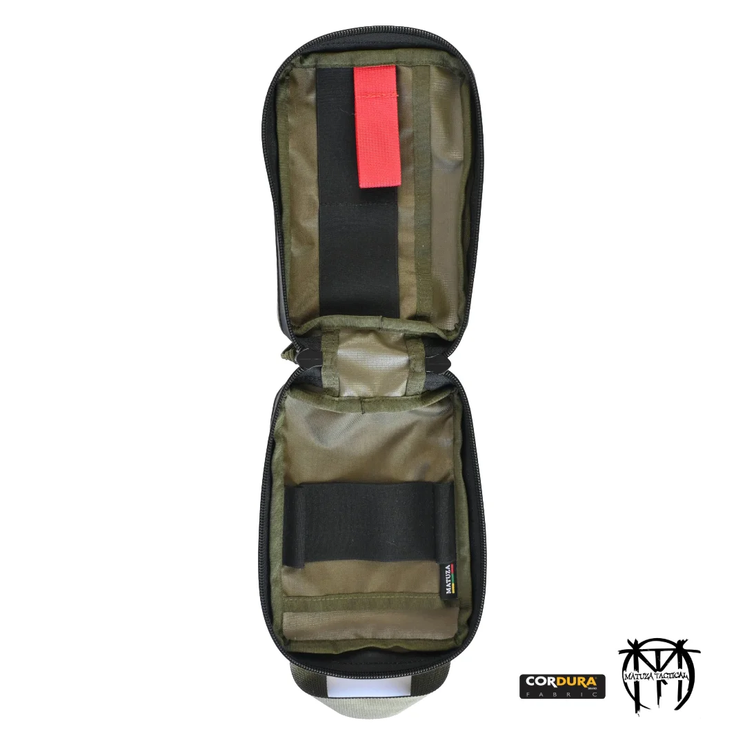 "Matuza Tactical" PMP priemonių dėklas Mod. 3.2 (vertikalus) - RAL7013 3