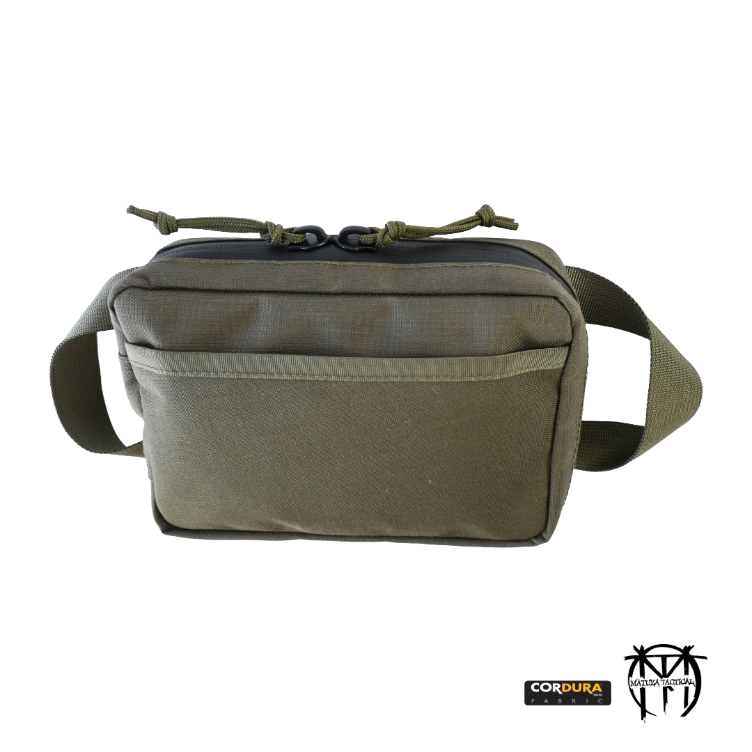 "Matuza Tactical" PMP priemonių dėklas Mod. 3.2 (vertikalus) - RAL7013 5 "Matuza Tactical" PMP priemonių dėklas Mod. 3.2 (vertikalus) - RAL7013 5
