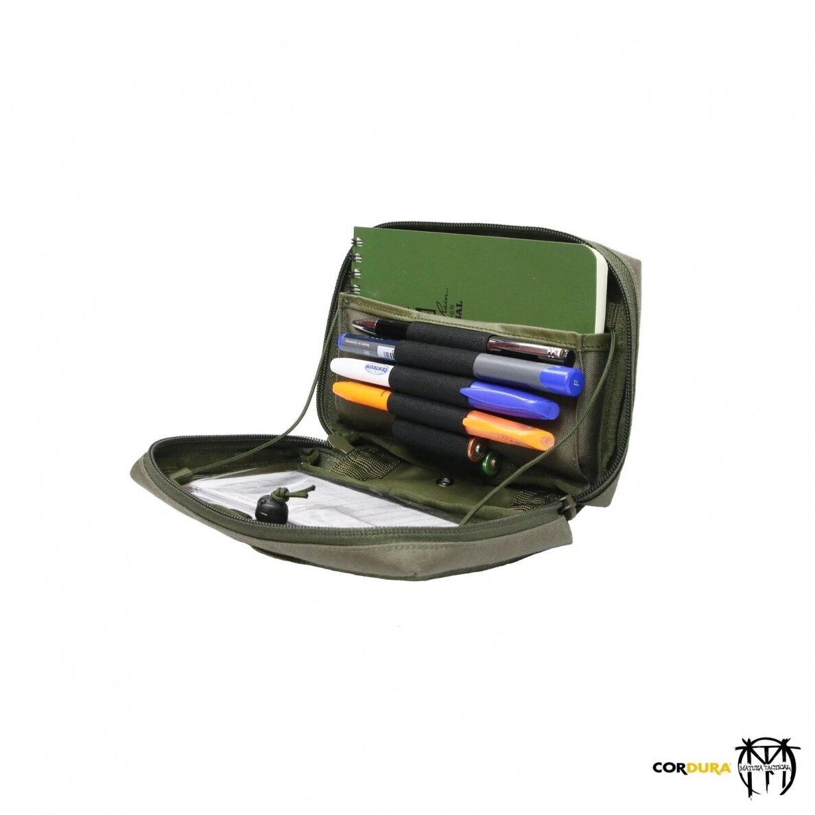 "Matuza Tactical" Small Admin Pouch - Ranger Green 3