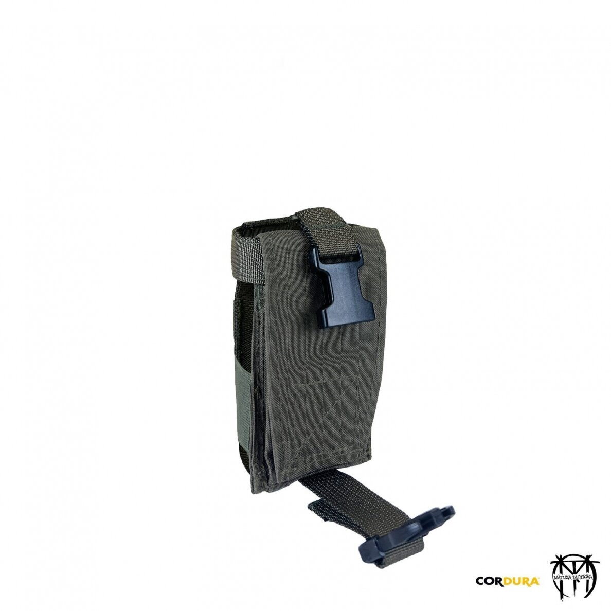 "Matuza Tactical" Universal Small Radio Pouch Mod.2 - RAL7013 3 "Matuza Tactical" Universal Small Radio Pouch Mod.2 - RAL7013 3