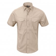 Marškiniai trumpom rankovėm - DEFENDER MK2 POLYCOTTON RIPSTOP - Khaki (Helikon)
