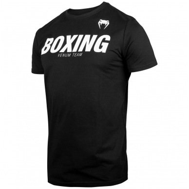 "Venum" marškinėliai Boxing VT - Black/White 1