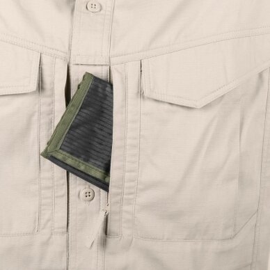 Marškiniai trumpom rankovėm - DEFENDER MK2 POLYCOTTON RIPSTOP - Olive Green (Helikon) 6