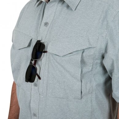 Marškiniai trumpom rankovėm - DEFENDER MK2 ULTRALIGHT - Silver Mink (Helikon) 4