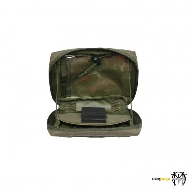 "Matuza Tactical" Small Admin Pouch - Ranger Green 9 "Matuza Tactical" Small Admin Pouch - Ranger Green 9