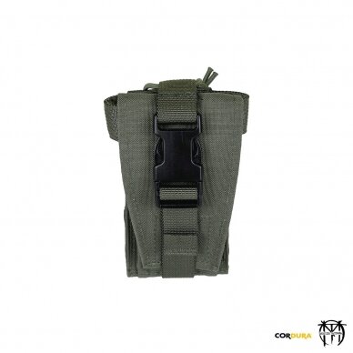 "Matuza Tactical" Universal Small Radio Pouch Mod.2 - RAL7013 6 "Matuza Tactical" Universal Small Radio Pouch Mod.2 - RAL7013 6