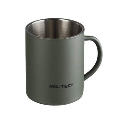 "MIL-TEC" Metalinis puodelis - INSULATED 450 ML (14603500) "MIL-TEC" Metalinis puodelis - INSULATED 450 ML (14603500)