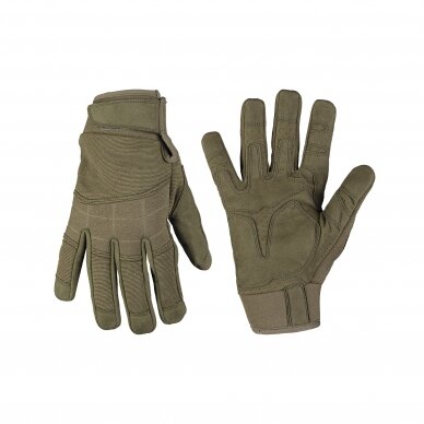 "MIL-TEC" Gloves - ASSAULT GLOVES OLIVE (12519501) "MIL-TEC" Gloves - ASSAULT GLOVES OLIVE (12519501)