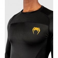 MMA/imtynių marškinėliai Venum "G-Fit" - Black/Gold