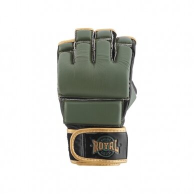"Royal" odinės MMA pirštinės Champion - Khaki 1