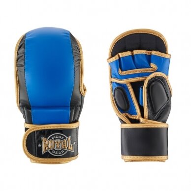 "Royal" Leather MMA Gloves Pro 1 - Blue "Royal" Leather MMA Gloves Pro 1 - Blue