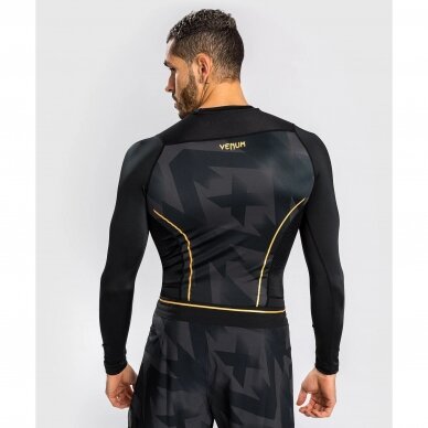 "Venum" MMA/imtynių marškinėliai Razor - Black/Gold 2