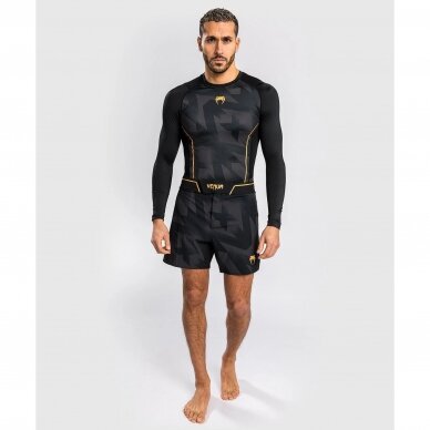"Venum" MMA/imtynių marškinėliai Razor - Black/Gold 4