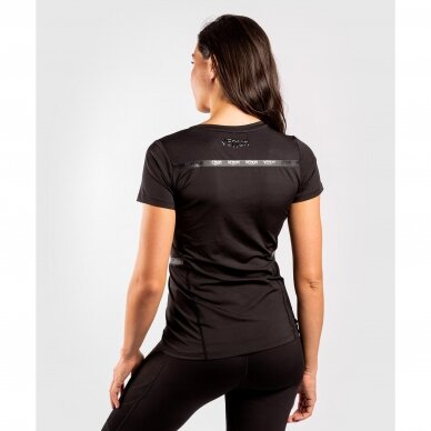 "Venum" moteriški marškinėliai G-Fit Dry-Tech - Black 4