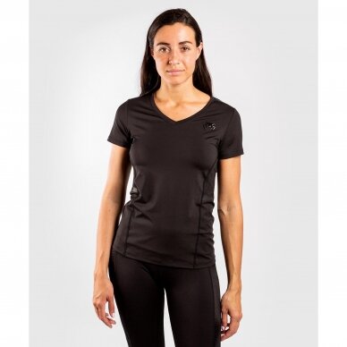 "Venum" moteriški marškinėliai G-Fit Dry-Tech - Black