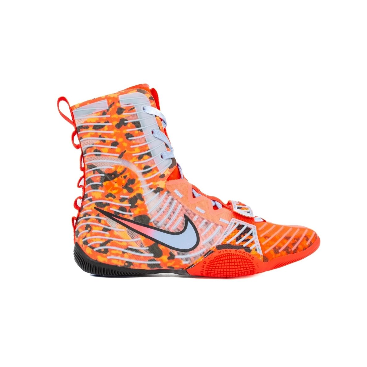 "Nike" HyperKO 3 SE Boxing Shoes – Bright Crimson/Aluminum Black