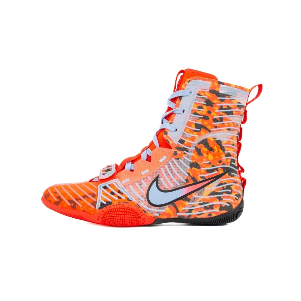 "Nike" HyperKO 3 SE Boxing Shoes – Bright Crimson/Aluminum Black 1 "Nike" HyperKO 3 SE Boxing Shoes – Bright Crimson/Aluminum Black 1