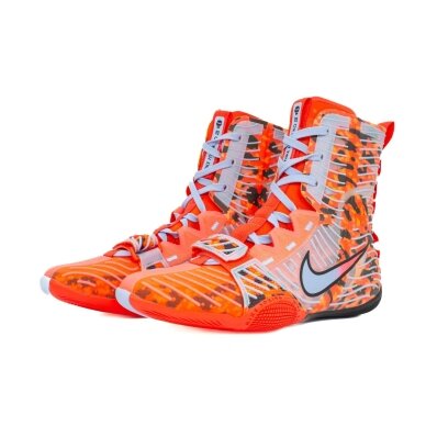 "Nike" HyperKO 3 SE Boxing Shoes – Bright Crimson/Aluminum Black 4 "Nike" HyperKO 3 SE Boxing Shoes – Bright Crimson/Aluminum Black 4