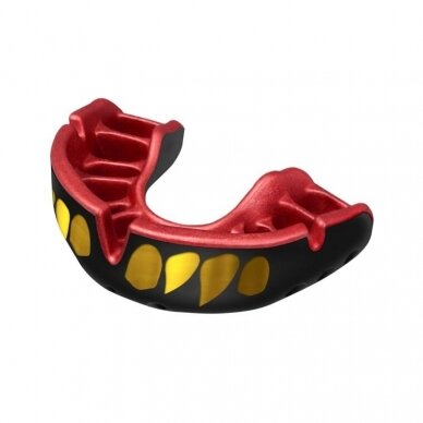 "OPRO" dantų apsauga Self-Fit GEN5 Gold Jaws - Black/Red "OPRO" dantų apsauga Self-Fit GEN5 Gold Jaws - Black/Red