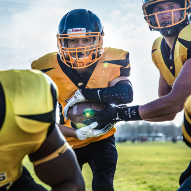 "OPRO" Mouthguard Self-Fit Gold - Black/Gold 7