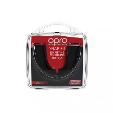 "OPRO" Snap-Fit Adult Mouthguard – Clear 2 "OPRO" Snap-Fit Adult Mouthguard – Clear 2