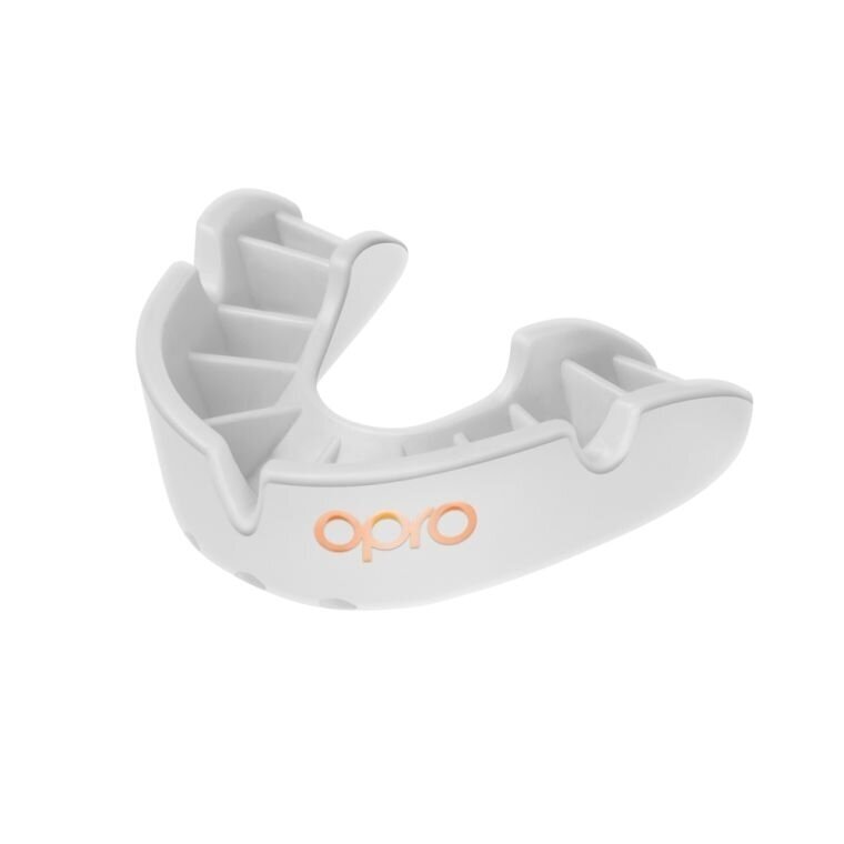 "OPRO" Mouthguard Self-Fit Bronze - White "OPRO" Mouthguard Self-Fit Bronze - White