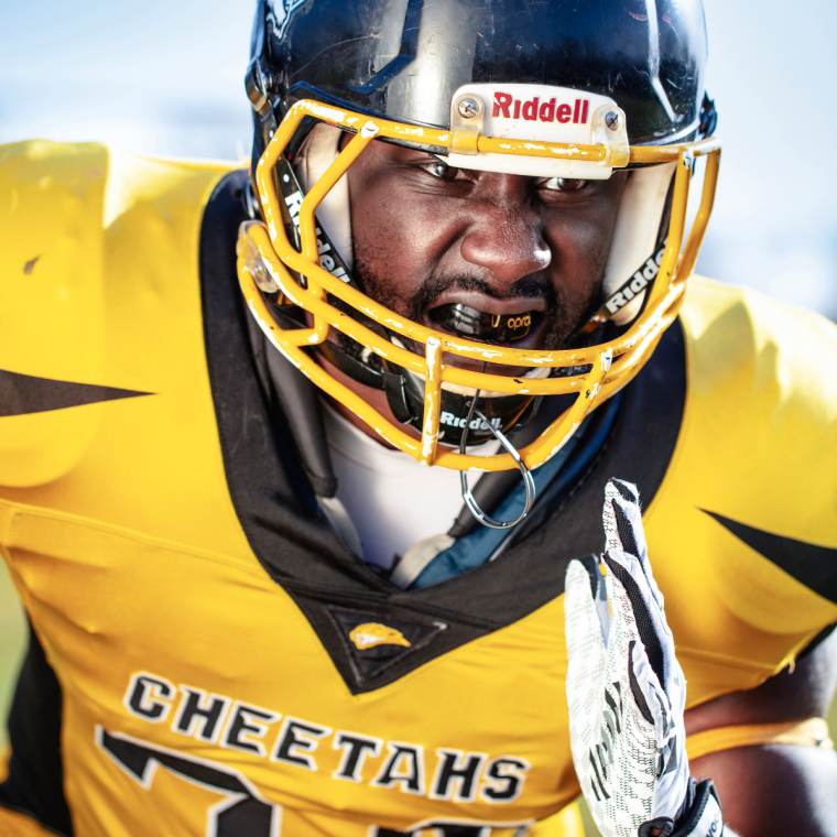 "OPRO" Mouthguard Self-Fit Gold - Black/Gold 6