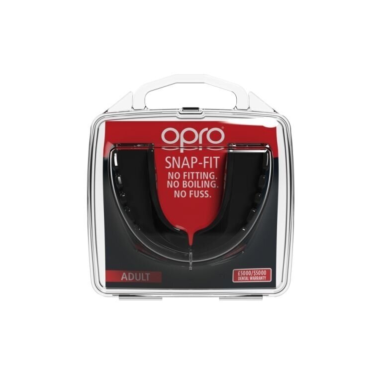 "OPRO" Snap-Fit Adult Mouthguard – Clear 2