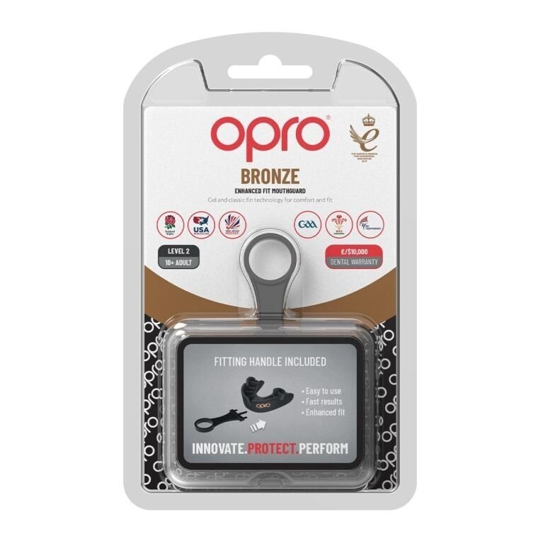 "OPRO" Mouthguard Self-Fit Bronze - White 4 "OPRO" Mouthguard Self-Fit Bronze - White 4