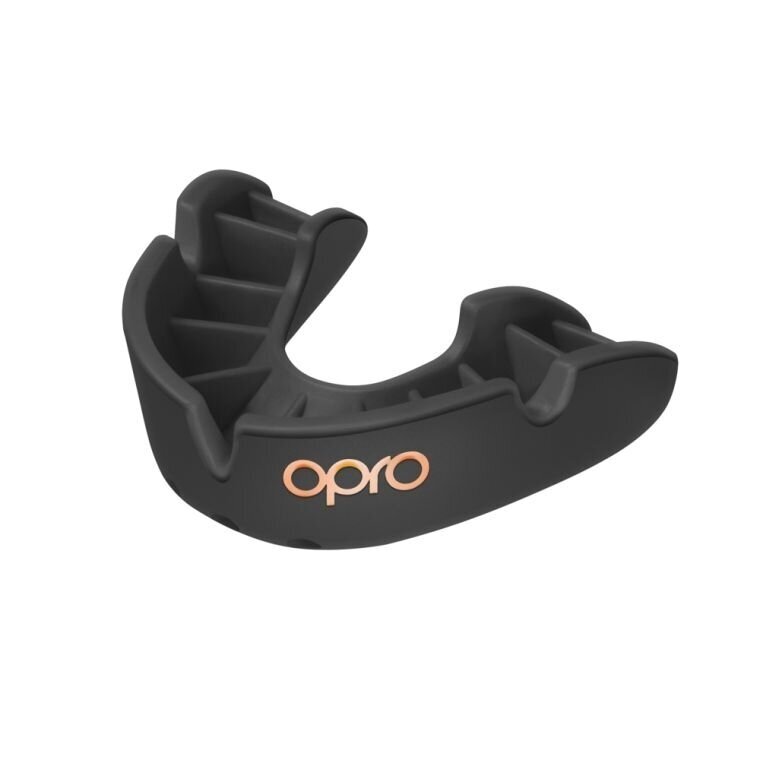 "OPRO" Mouthguard Self-Fit Bronze - Black "OPRO" Mouthguard Self-Fit Bronze - Black