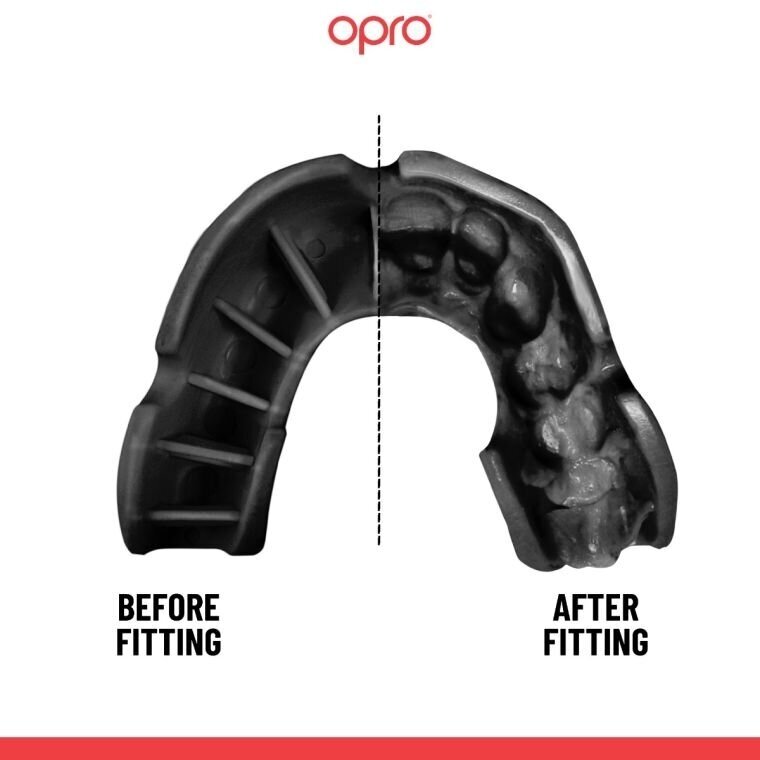 "OPRO" Mouthguard Self-Fit Bronze - Black 1 "OPRO" Mouthguard Self-Fit Bronze - Black 1