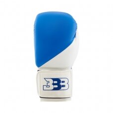 "BBB" bokso pirštinės Champion - oda - Blue/White
