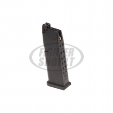 Airsoft - "Glock" Dėtuvė Magazine Glock 19 Gen 4 Metal Version GBB - Black