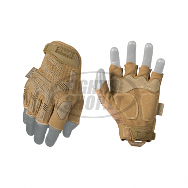 Pirštinės - M-Pact Fingerless Gloves Coyote (Mechanix Wear)