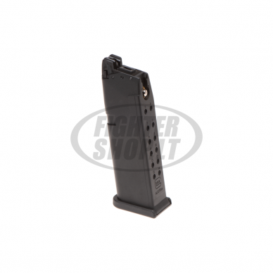 Airsoft - "Glock" Magazine Glock 19 Gen 4 Metal Version GBB - Black
