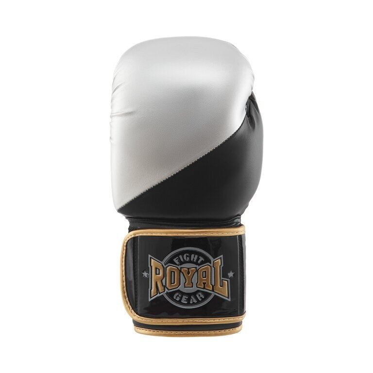 "Royal" bokso pirštinės Champion - SIlver/Black 1
