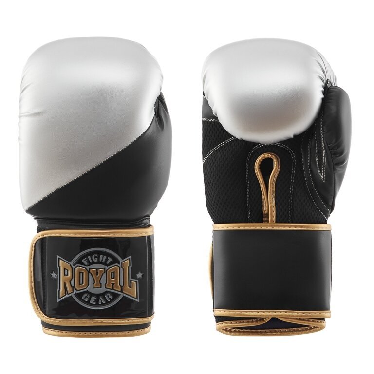 "Royal" bokso pirštinės Champion - SIlver/Black