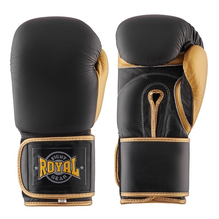 "Royal" Leather Boxing Gloves Champion - Black "Royal" Leather Boxing Gloves Champion - Black
