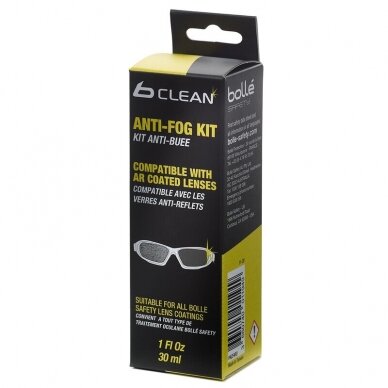"Bollé" purškiklis akiniams nuo rasojimo - B300 Anti Fog Kit (42488) 1