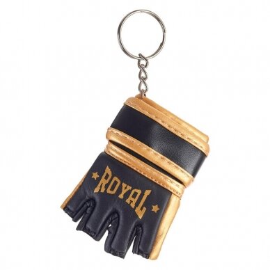 "Royal" Keyring MMA Glove - Black/Gold "Royal" Keyring MMA Glove - Black/Gold