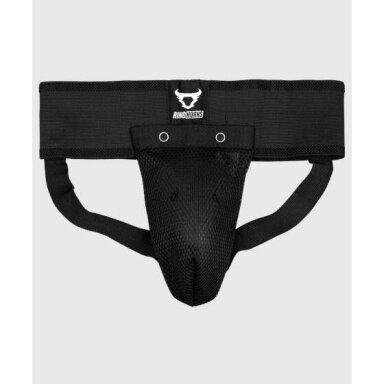 "Ringhorns" Groin Guard - Black