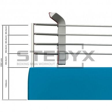 Ringas - OLYMPIC BOXING RING STEDYX | IBA 3