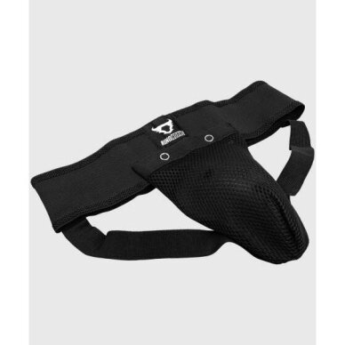 "Ringhorns" Groin Guard - Black 1