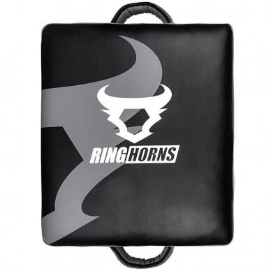 "Ringhorns" Charger Square Kick Pads - Black "Ringhorns" Charger Square Kick Pads - Black