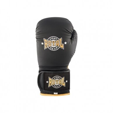 "Royal" bokso pirštinės Challenger - Black 1 "Royal" bokso pirštinės Challenger - Black 1
