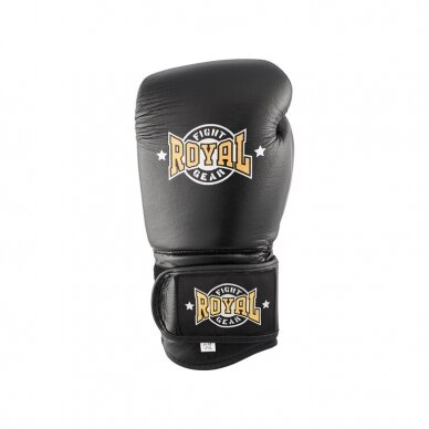 "Royal" odinės bokso pirštinės Impact - Black 1 "Royal" odinės bokso pirštinės Impact - Black 1