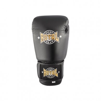 "Royal" Leather Boxing Gloves Impact Evo - Black 1 "Royal" Leather Boxing Gloves Impact Evo - Black 1