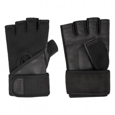 Royal" Leather Weightlifting Gloves - Black Royal" Leather Weightlifting Gloves - Black