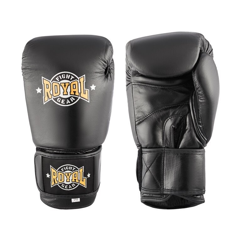 "Royal" Leather Boxing Gloves Impact Evo - Black
